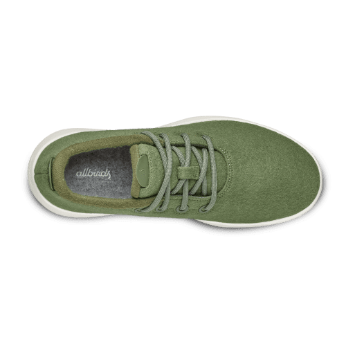 A10117M100 Wool Runner Mizzle Top Global Wool Thunder Green Natural White